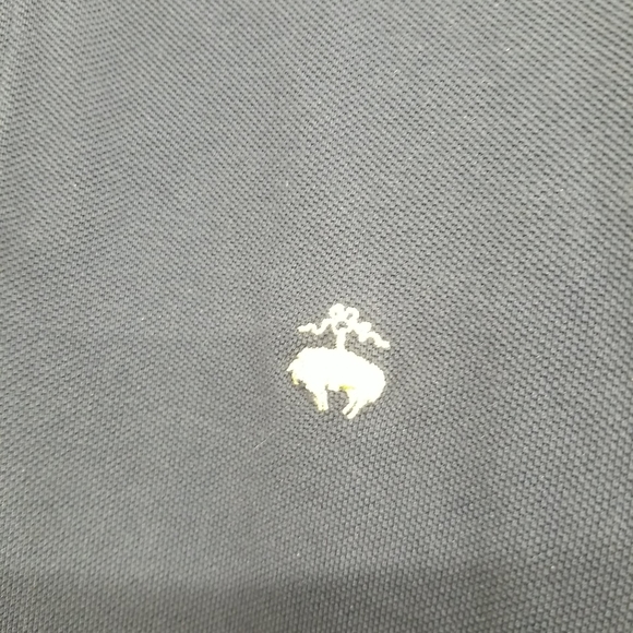 Brooks Brothers polo shirt medium navy blue - Picture 3 of 3